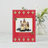 ゴールドエンジェルクリスマスフォト シーズンカード (スタンド正面)