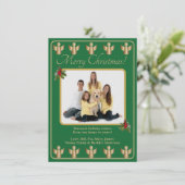 ゴールドエンジェルクリスマスフォト シーズンカード (スタンド正面)