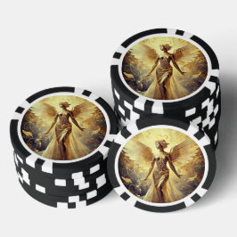 ゴールドエンジェルポーカーチップ ポーカーチップ