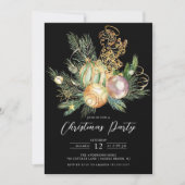 ゴールドエンジェル クリスマスパーティー 招待状 (正面)