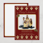 ゴールドエンジェル クリスマス フォト (正面/裏面)