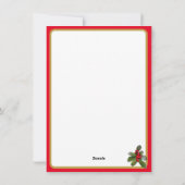 ゴールドエンジェル クリスマス フォト (裏面)