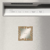 ゴールドオーナメントフレームマグネット マグネット (インサイチュ (食洗機))