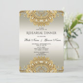 ゴールドオーナメントリハーサルディナー 招待状 (スタンド正面)