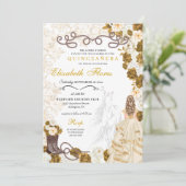 ゴールドカウガールチャロウェスタンキンセアニェラ 招待状 (スタンド正面)