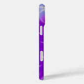 ゴールドカドゥケウス認定看護師シンボル紫 Case-Mate iPhoneケース (裏面 / 右)