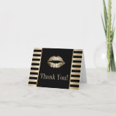 ゴールドキス モダン ブラック＆ゴールド ストライプ 感謝 (正面)