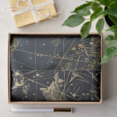 ゴールドギャラクシー星図シリーズ デザイン1 薄葉紙 (ギフト)