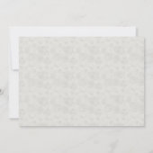 ゴールドクリスマスオーナメント ホリデー招待状 招待状 (裏面)