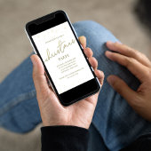 ゴールドクリスマスパーティスクリプトカスタム 招待状