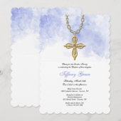 ゴールドクロス宗教 招待状 (正面/裏面)