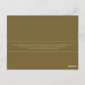 ゴールドグリッターまつげウィング ありがとう割引 ピンク ポストカード (裏面)