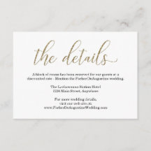 ゴールドグリッター情報カード