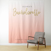 ゴールドグリッター ブライズメイドパーティー フォトブース タペストリー (インサイチュ)