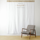 ゴールドグリッター 21歳の誕生日写真背景タペストリー タペストリー (インサイチュ)