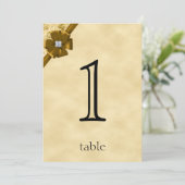 ゴールドグリッター 50周年 テーブルナンバー (スタンド正面)