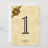 ゴールドグリッター 50周年 テーブルナンバー (裏面)