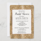 ゴールドグリッツィスネークスキンアニマルグラム 招待状 (正面)