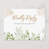 ゴールドグリー ネリー ソングリクエスト RSVP ポストカード (正面)