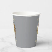 ゴールドグローブパスポート トラベルベビーシャワー 紙コップ (右)