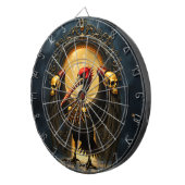 ゴールドゲートの前兆 夜のペリカン ダーツボード (正面右)