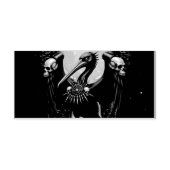 ゴールドゲートの前兆 夜のペリカン ラバースタンプ (インプリント)