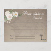 ゴールドゲート SF ブライダルシャワー ゲーム ポストカード (裏面)