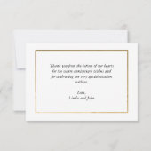 ゴールドコンフェッティ サンクスカード サンキューカード (裏面)