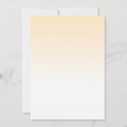 ゴールドコンフェッティ 15周年結婚記念日招待状 招待状 (裏面)