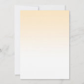 ゴールドコンフェッティ 20周年結婚記念日招待状 招待状 (裏面)