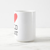 ゴールドコーストが好き コーヒーマグカップ (中央)