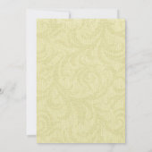 ゴールドコーナー華やか招待状 招待状 (裏面)