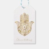 ゴールドサンキュー ハムサハンド ギフトタグ (正面)