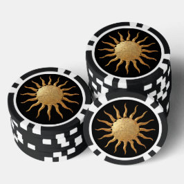 ゴールドサンポーカーチップ ポーカーチップ