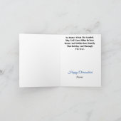 ゴールドシルエットクリスマスツリークリズムカカード カード (内部)