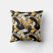 ゴールドシルバークリスマスセレブレーション クッション (裏面)