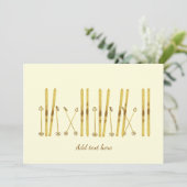 ゴールドスキー | ヴィンテージスキークリーム冬 シーズンカード (スタンド正面)