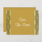 ゴールドスクロールズ 50周年結婚記念日 案内ポストカード (正面/裏面)