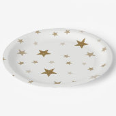 ゴールドスターの紙皿 ペーパープレート (アングル)