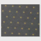 ゴールドスターズ包装紙 ラッピングペーパー (フラット)