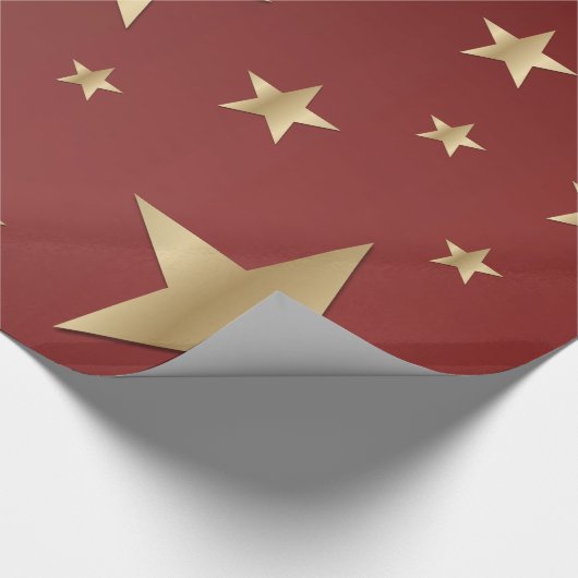 ゴールドスターズ包装紙 ラッピングペーパー (角)