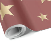 ゴールドスターズ包装紙 ラッピングペーパー (ロールコーナー)