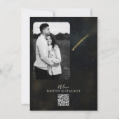 ゴールドスターダストエクリプス 天の感謝 招待状 (裏面)