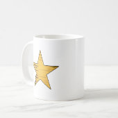 ゴールドスター コーヒーマグカップ (正面左)