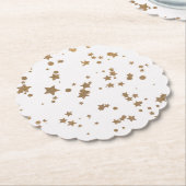 ゴールドスター ペーパーコースター (アングル)