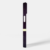 ゴールドストライプ ロータスフラワー ボホー Case-Mate iPhoneケース (裏面 / 右)