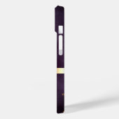 ゴールドストライプ ロータスフラワー ボホー Case-Mate iPhoneケース (裏面 / 左)
