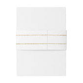 ゴールドストライプ 招待状ベリーバンド (裏面例)