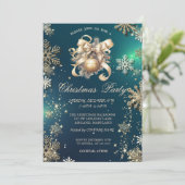 ゴールドスノーフレーク、クリスマスボールボーグリーンカンパニー 招待状 (スタンド正面)