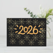 ゴールドスノーフレーク 2026 企業・卒業パーティー I 招待状 (スタンド正面)